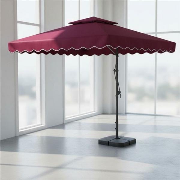 대형 사각 접이식 파라솔 전용 물통 받침대 포함 펜션 풀세트