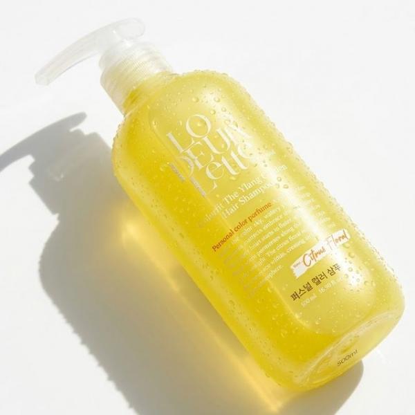 정원의 향기로 청초한 시트러스 플로럴향 샴푸 500ml