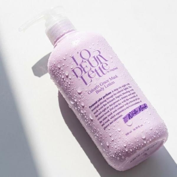 관능적인 이미지 화이트 머스크향 보습 바디로션 500ml