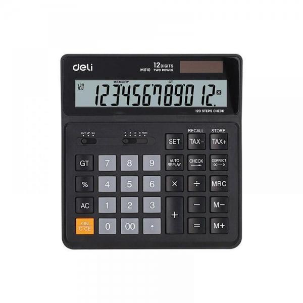 DELI 델리 사무용 계산기 EM01010 블랙