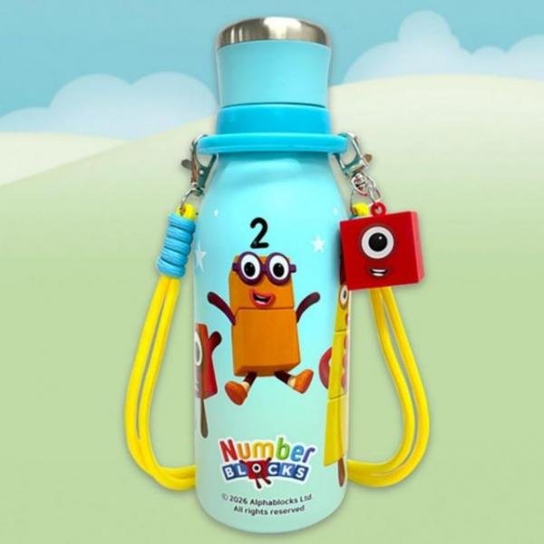 good 넘버블록스 키링 스트랩 텀블러세트 500ml