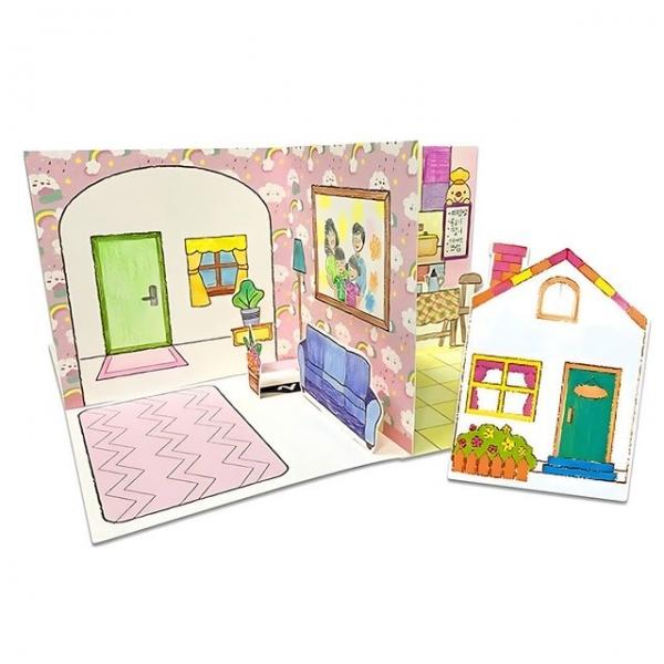 만들기diy 북아트 꿈담뿍 팝업북 행복을 담아요 NO.802 종이생각 만들기 놀이