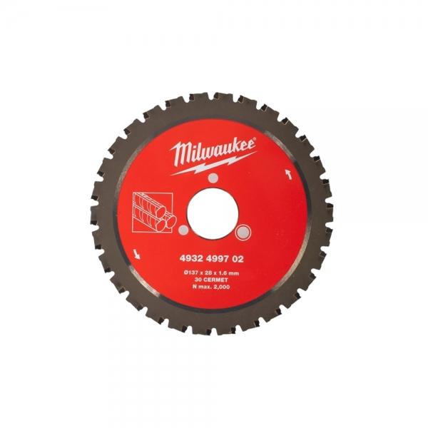 밀워키 4932499702A 철근캇타날 137mm 30날