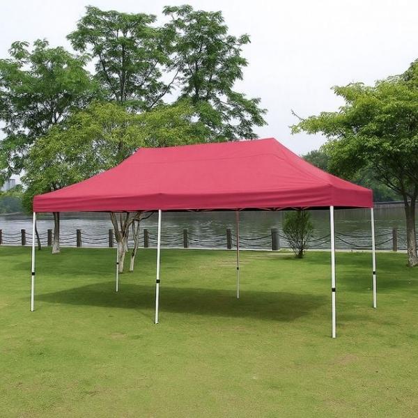행사용 접이식 캐노피 천막 300x600cm 레드