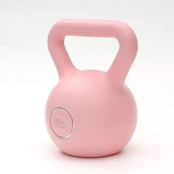 힙바디 피트니스 케틀벨 6.8kg 홈트레이닝 아령 핑크