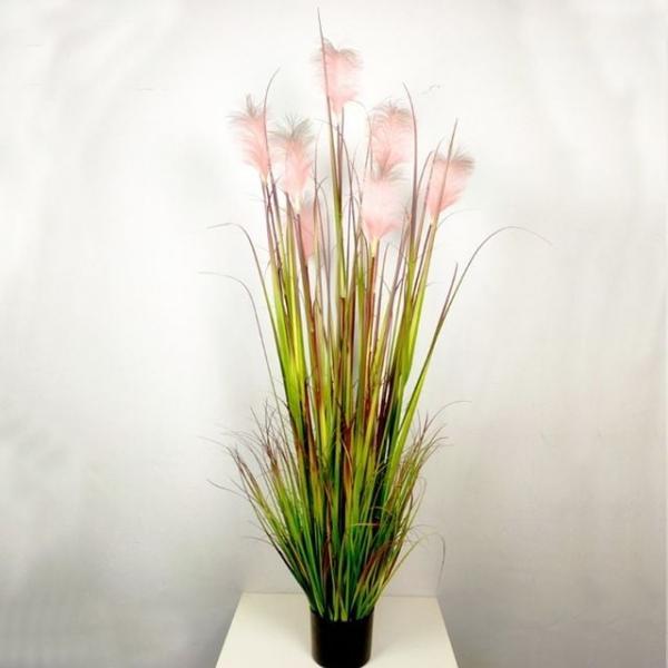가든 팜파스그라스 갈대 조화 핑크 150cm