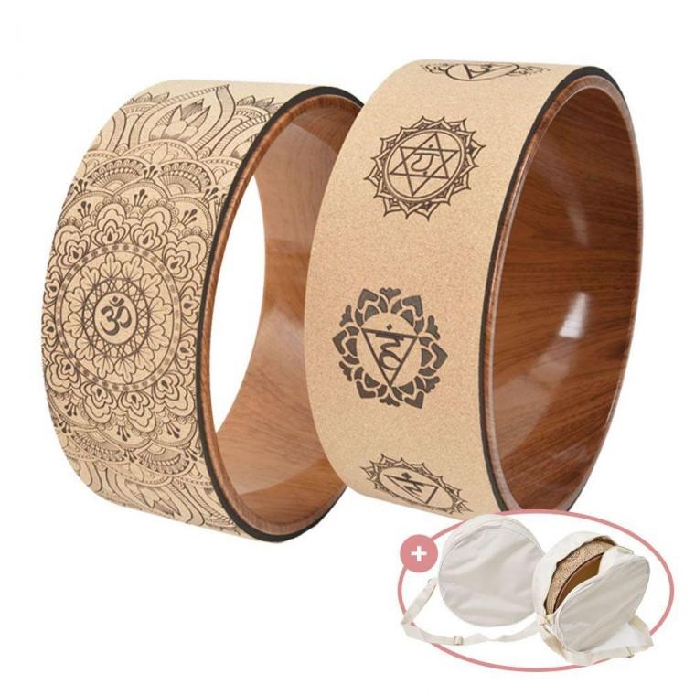 코르크 요가휠 필라테스 소도구 스트레칭 홈트