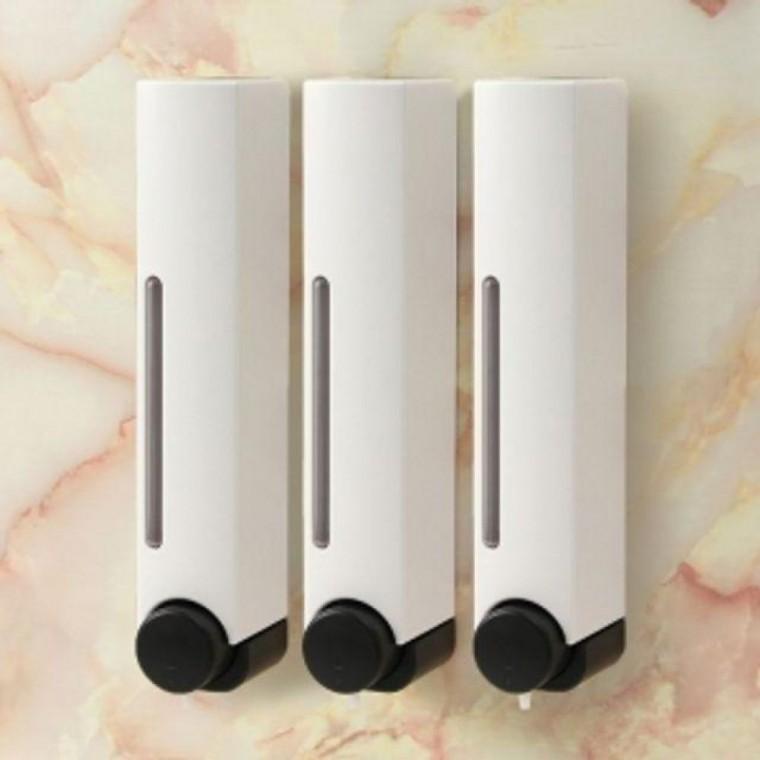 워시데이벽걸이물비누디스펜서3p(350ml)(화이트)