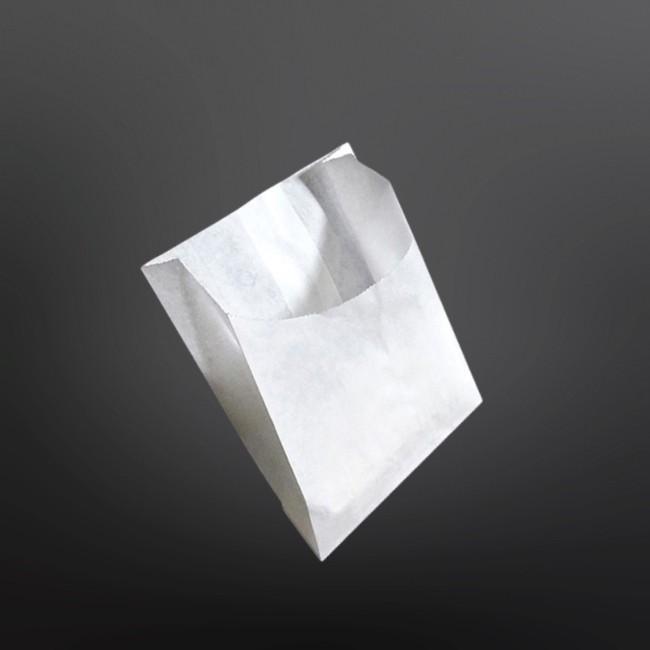 M형 도넛 전용 포장종이 화이트 9X12cm 옆4cm 100매