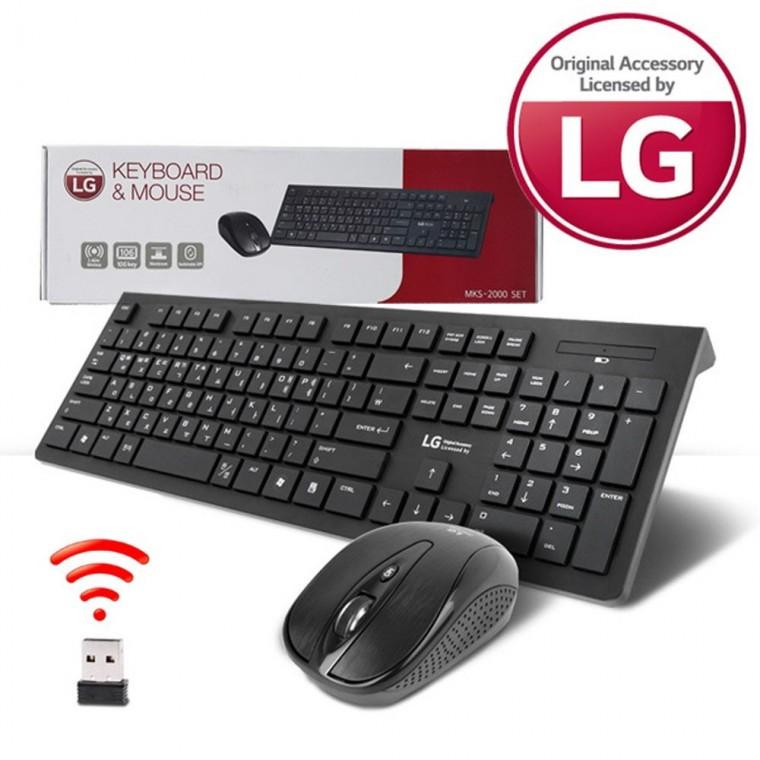 무선 마우스 세트 S 엘지 컴퓨터 전산 용품 LG 나노 키보드