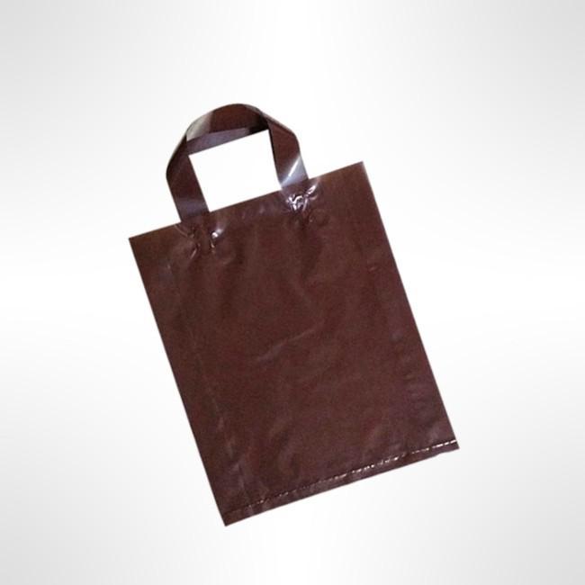 질긴 PE 손잡이 선물 봉투 브라운 36X45cm 옆9cm 50매