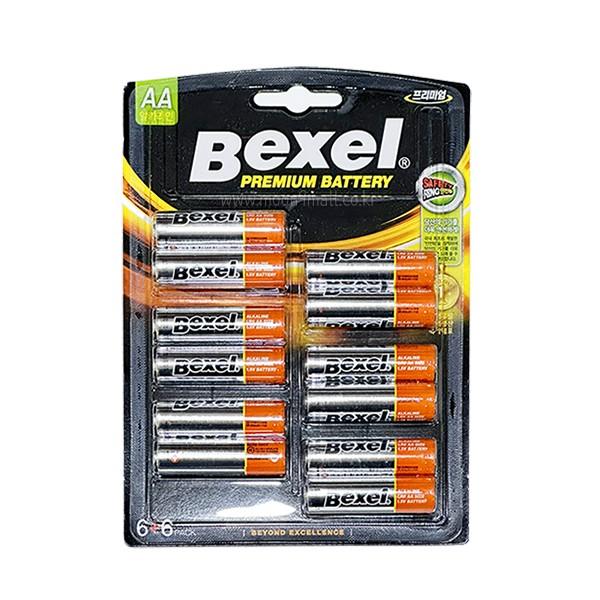 Bexel 벡셀 알카라인 건전지 AA (12개입)