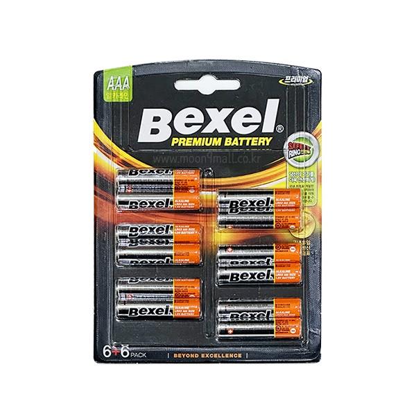 Bexel 벡셀 알카라인 건전지 AAA (12개입)
