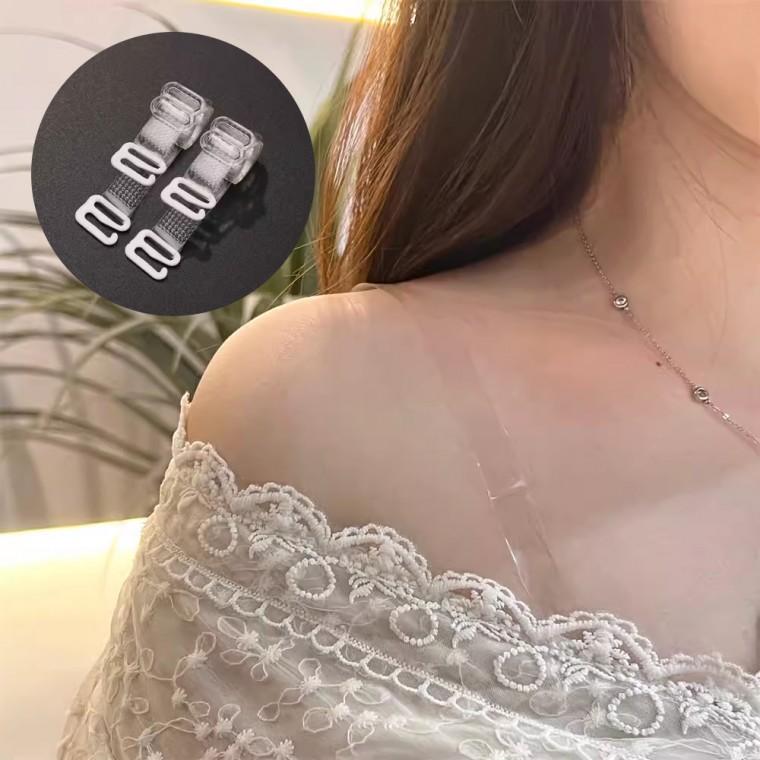 투명 브라끈 누드 끈 스트랩 여름 브라자