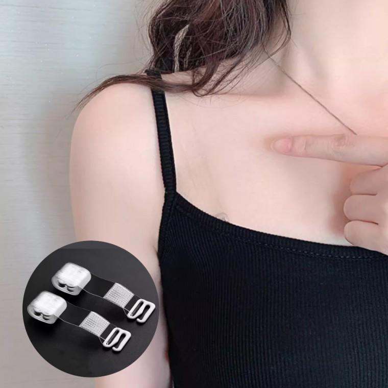 여성 투명 누드끈 브라끈 브라지어 투명끈