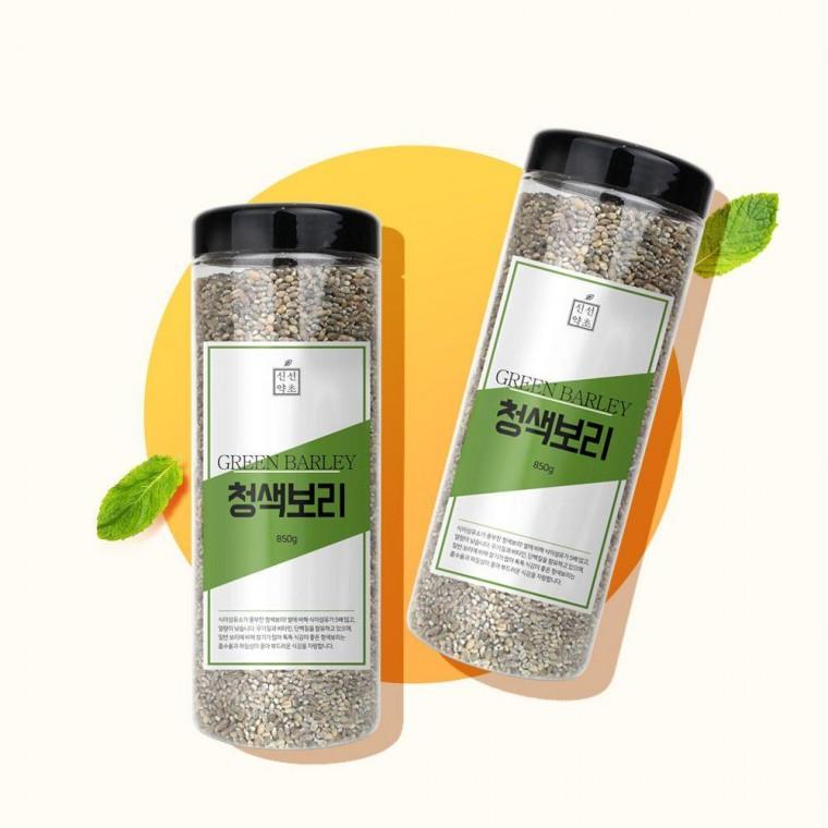 국산 햇 청색보리쌀1700g 850gx2 녹색보리 청보리