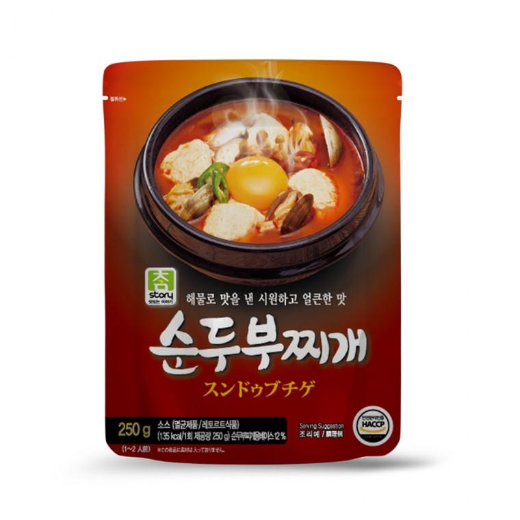 업소용 대용량 순두부찌개 양념 250g 24개