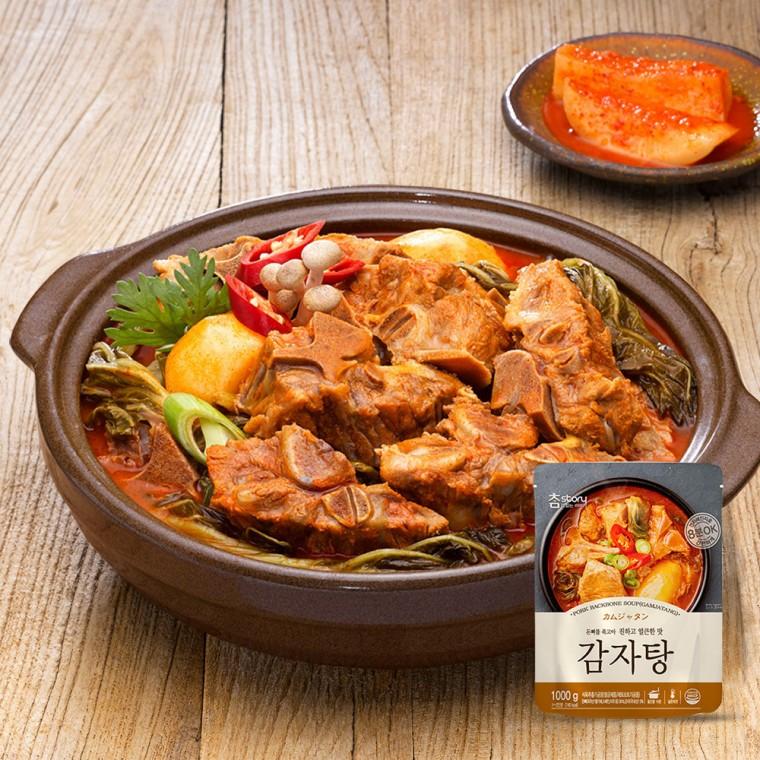 간편 맛집 감자탕 1kg 1개