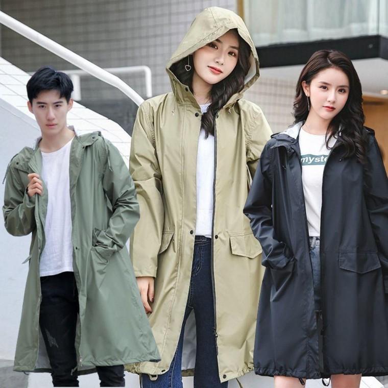 레인코트 캐주얼 남자 여자 우비 여름 장마 비옷 우의 남성비옷 판초우의 여자비옷 레인코트 여성 남자우비