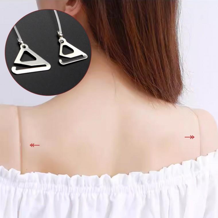 투명 브라끈 미끄럼 방지 초슬림 삼각 0.1cm 속옷끈