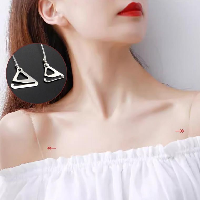 0.1cm 슬림 투명 브라끈 오프숄더 누드속옷끈 스트랩