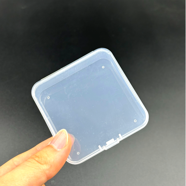 다용도 사각 플라스틱 보관함 7.5x7.5cm