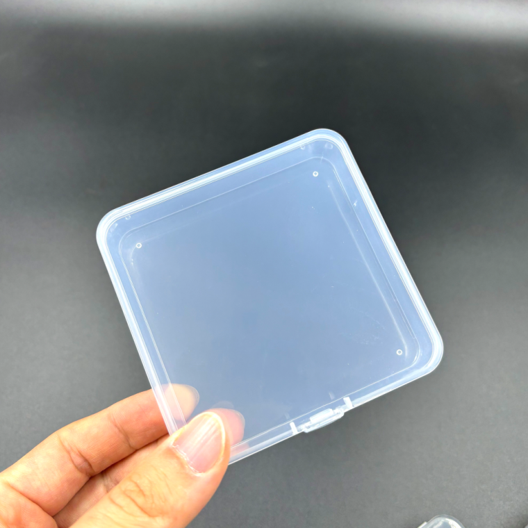 다용도 사각 플라스틱 보관함 9.5x9.5cm