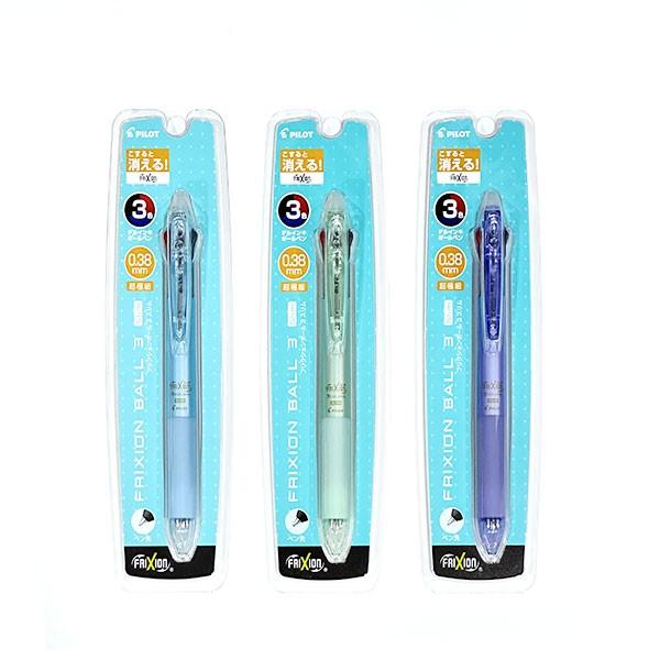 파이롯트 프릭션 볼 3색 지워지는 볼펜 0.38mm (케이스포장)