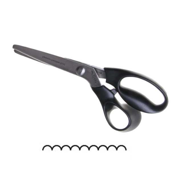 화신 스마트 078 원단 핑킹가위 (물결)