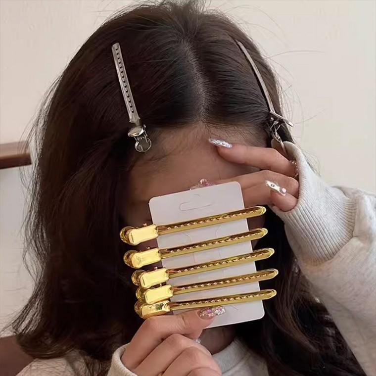 미용 앞머리 고정 핀 미용실 집게핀 헤어 핀셋