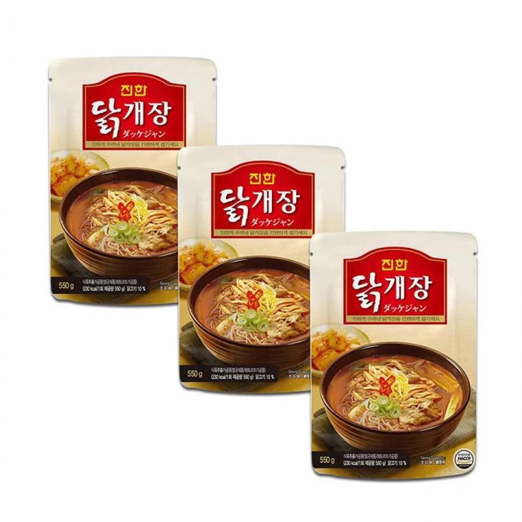 진한식품 닭개장 550g 3팩