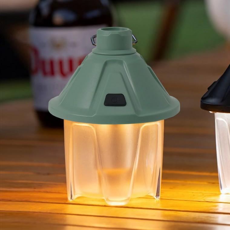 야외무드 LED 캠핑랜턴 L1 (그린) 차박 낚시 텐트등