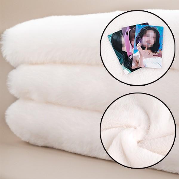 벨보아 원단 화이트 배경천 포토카드 포카 굿즈 촬영