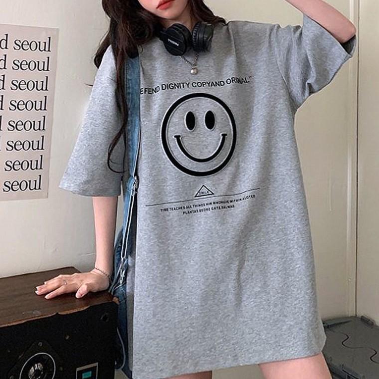 반팔티 티셔츠 여름 프린팅 캐주얼 여자 오버핏 신상