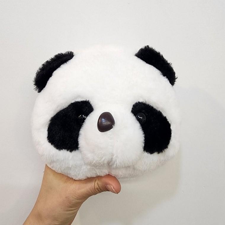 미니 팬더인형 크로스백 용돈 폰 가방