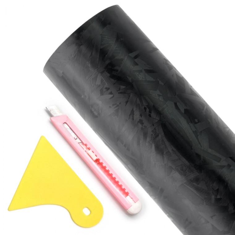 자동차 카본 스티커 랩핑 시트지 필름 단조 무광 30*50cm