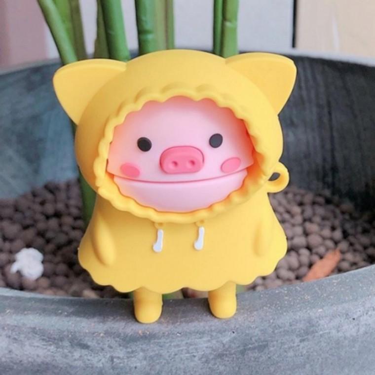 무선 이어폰 에어팟 우비 꿀꿀이 돼지 캐릭터 케이스
