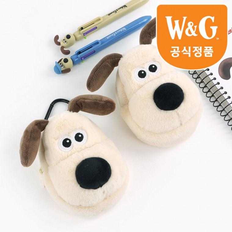 파우치 월레스와그로밋 미니 강아지파우치 파우치키링 인형파우치