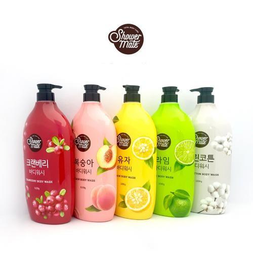 애경 샤워메이트 대용량 1200g 바디워시 바디클렌져