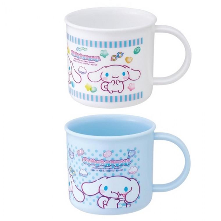시나모롤 마슈구미 핸들 물컵 200ml 2p세트 양치컵