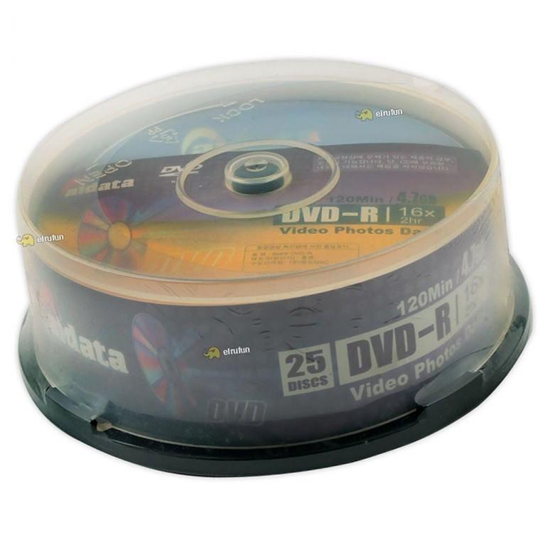 R 백업용 4.7GB DVD 보관 비디오 데이터 25P 디스크