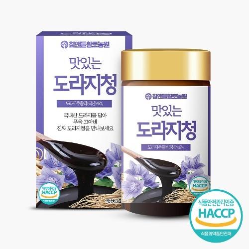 국산 도라지청 250g 선물세트용 진한 농축액 기관지 건강관리 추천