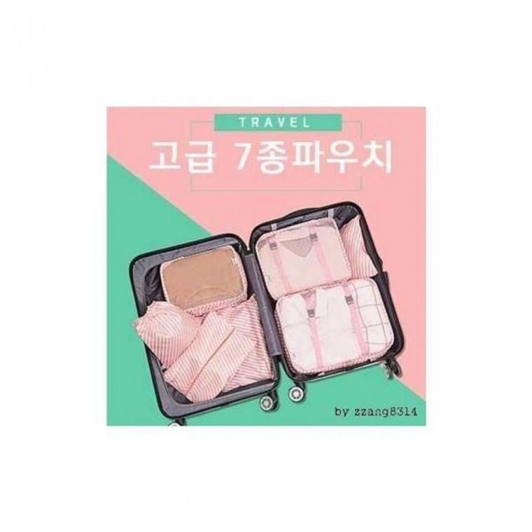 정리가방 여행파우치 고급7종파우치
