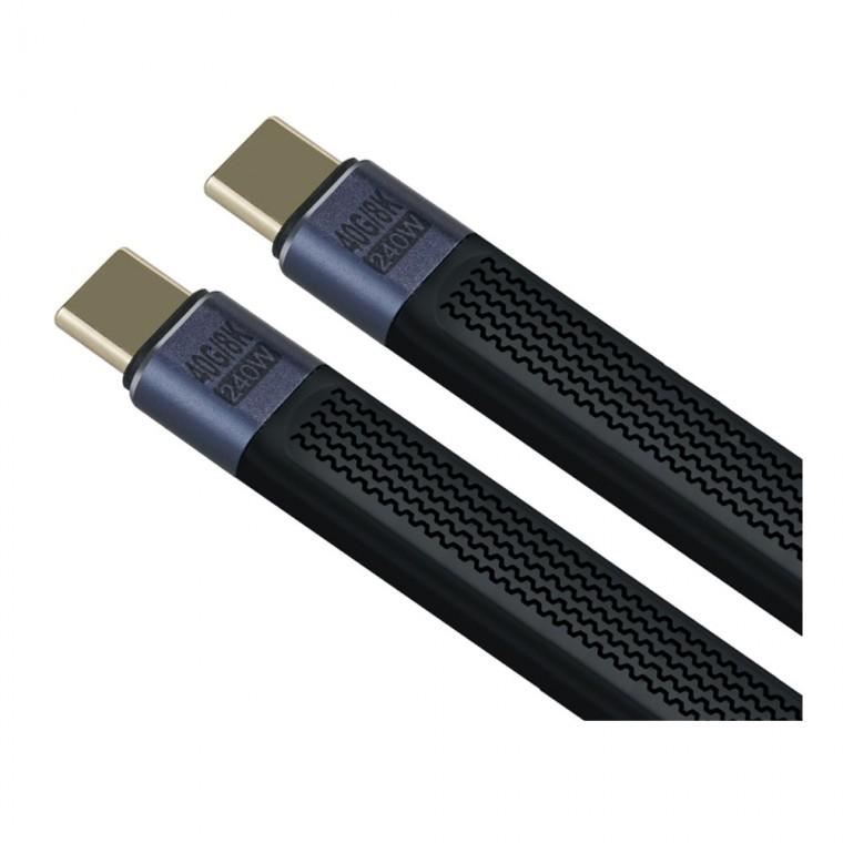 8K USB 4.0 C타입 x2 케이블 40Gbps 240W 노트북 스마트폰 PC 고속충전 데이터전송