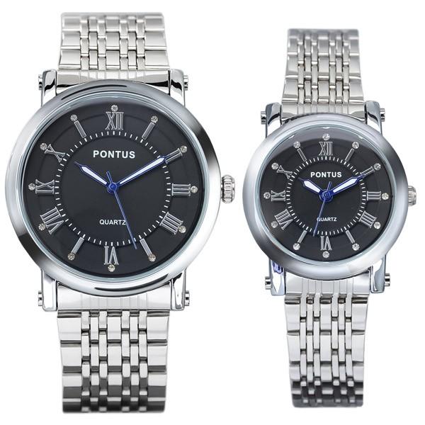 커플시계 손목시계 메탈시계 PO-1008D