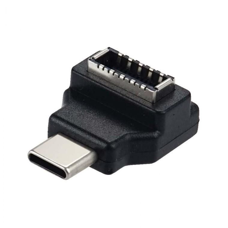USB C타입 E타입 MF 꺾임형젠더