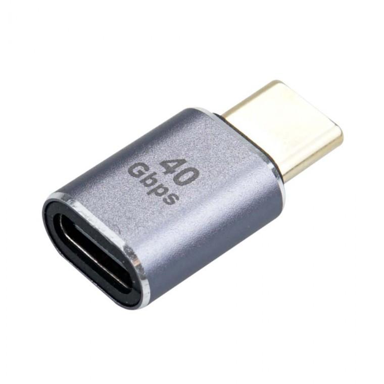 USB 4.0 C타입x2 Gen 3 젠더 40Gbps MF 고속충전 데이터전송