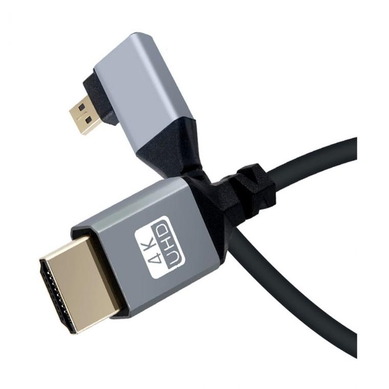 4K HDMI 변환케이블 스프링 꺾임형 고화질 감상 MM 60Hz