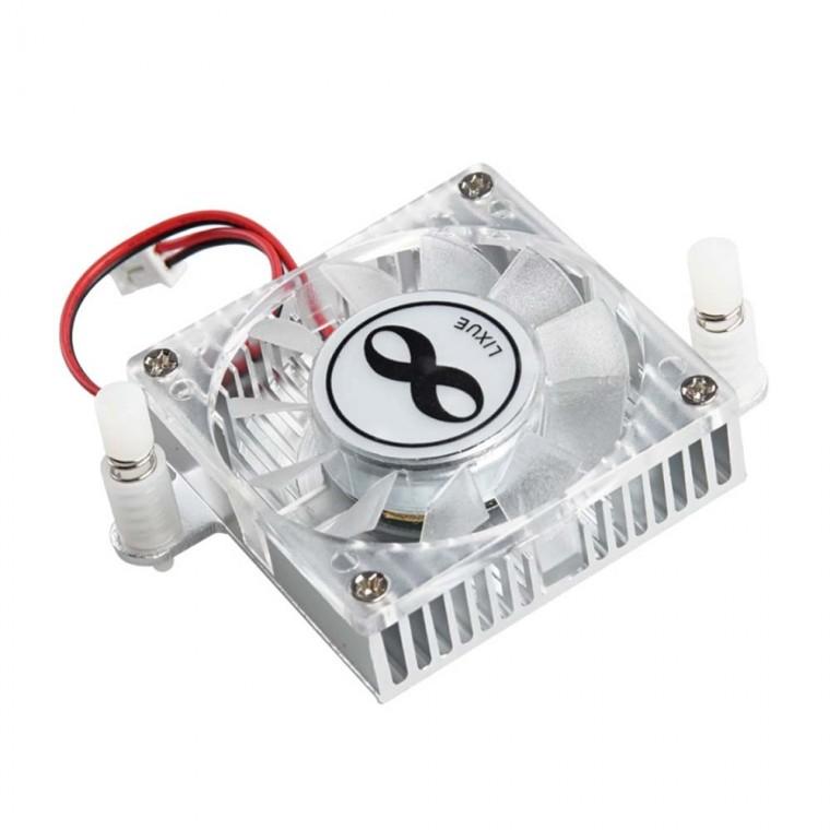 쿨러 VGA 2P 전원 사각형 40mm 저소음 방열판 부착
