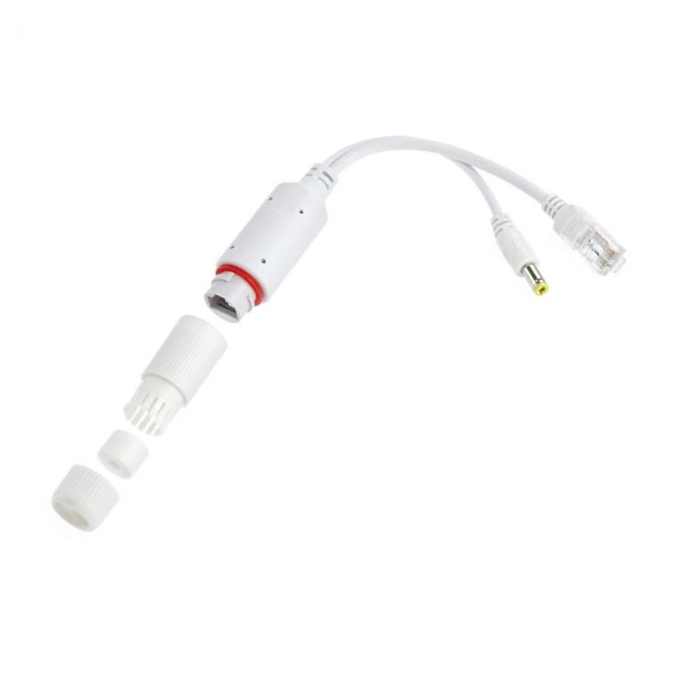 PoE 패시브 리피터 어댑터 DC 12V RJ45 랜케이블